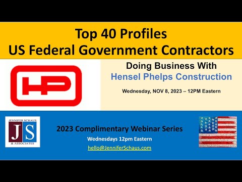 Top 40 Federal Contractors - PROFILE #39 - Hensel Phelps Construction