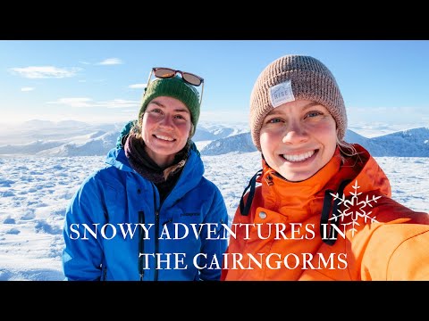 Snowy Adventures in the Cairngorms, Scotland