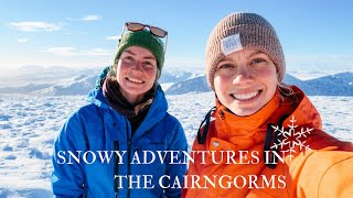 Snowy Adventures in the Cairngorms, Scotland