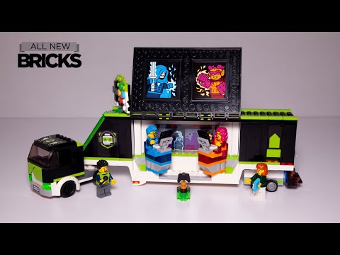 Lego City 60388 Gaming Tournament Truck Speed Build