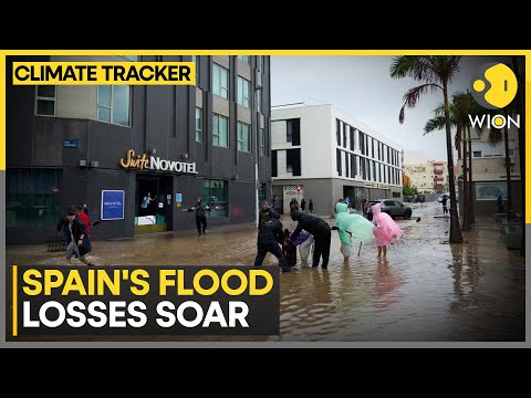 Heavy Rain In Spain Weeks After Deadly Floods | WION Climate Tracker | World News | WION