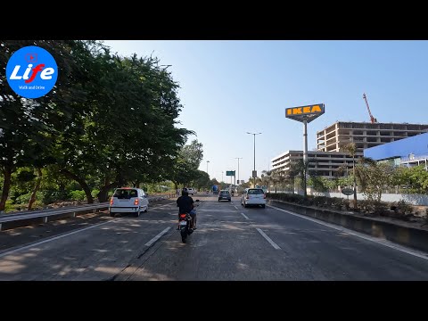 Navi Mumbai 4K Drive - Kharghar to Airoli | Life Walk And Drive