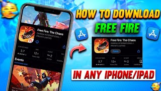 How To Download Free Fire In IPhone | How To Download Free Fire Max In IPhone | OB43 Updated Version