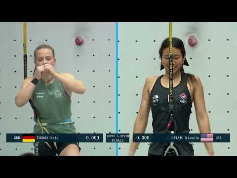 🇺🇸 USA Speed Climber 🧗 Micaela Patajo