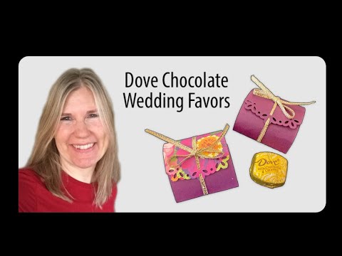 Dove Chocolate Wedding Favors