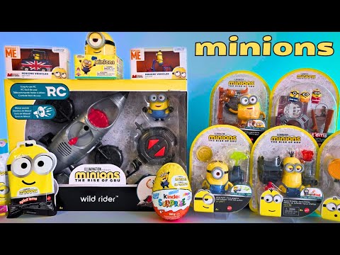 Unboxing Minions Despicable Me and The Rise of Gru Toys!