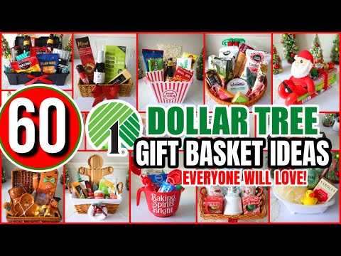 $1 DOLLAR TREE GIFT IDEAS┃last minute GIFT HACKS & BASKETS for 2023🎄