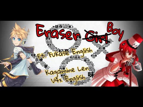 [MARETU] Eraser Girl English Cover ft. Fukase and Kagamine Len V4x English [+VPR]