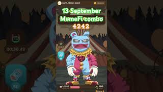 MEMEFI Daily combo #memefitodaycombo #newcryptoloot #newgaming