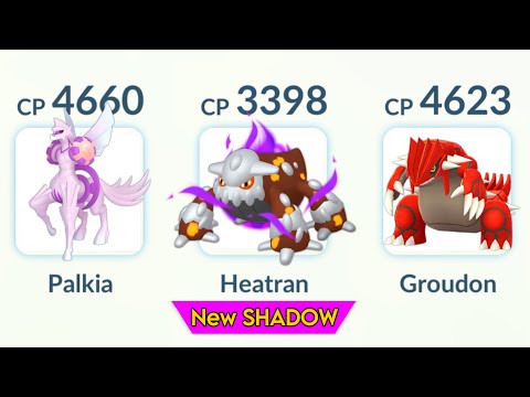 NEW *SHADOW HEATRAN* in Pokemon GO BATTLE LEAGUE.