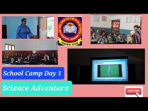 School Camp Day 1# Science Adventure #viral #youtubevideos