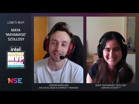 Intel Monthly MVP June Winner Maya 'Mayanaise' Szollosy