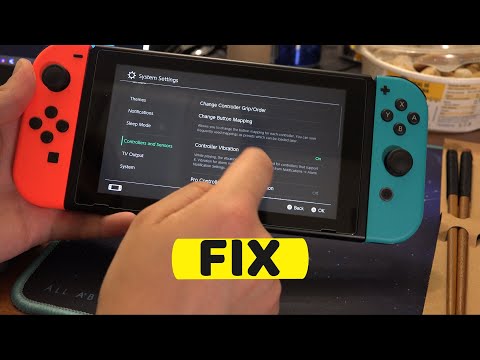 How to fix joycon not detected/ disconnecting from nintendo switch in handheld mode