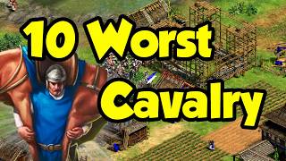 The 10 Worst Cavalry civs (AoE2)