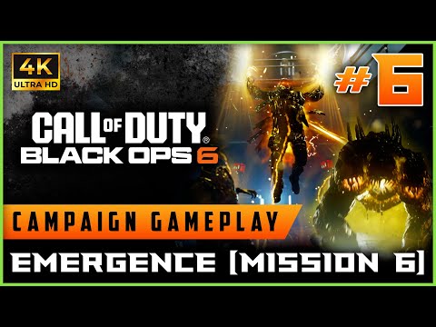 Black Ops 6 - Campaign 4K60 - Emergence (Mission 6)