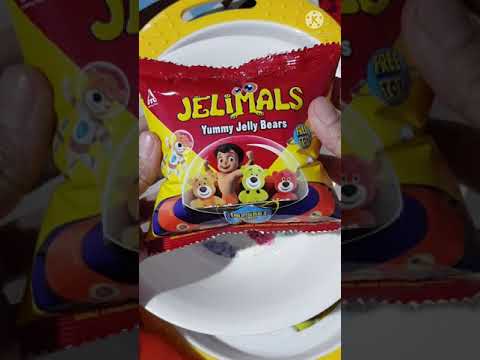 YUMMY JELIMALS || JELLY BEAR #Shorts #Viral #mouth watering video