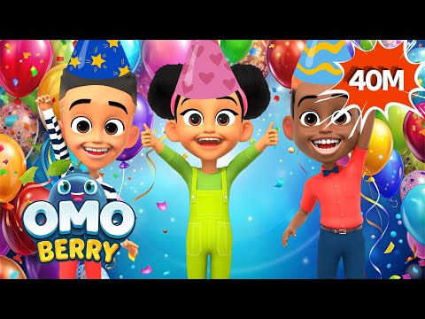 Happy Birthday Nigeria + More Learning Songs | OmoBerry | Nursery Rhymes + Kids Videos For Kids