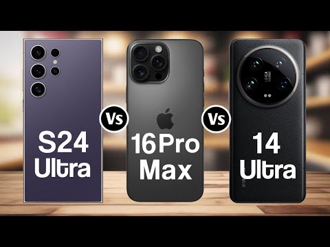 Samsung Galaxy S24 Ultra Vs Iphone 16 Pro Max Vs Xiaomi 14 Ultra