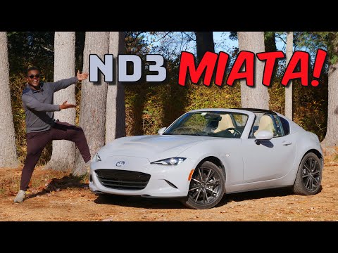 A Twisty Autumn Drive with the 2024 (ND3) Mazda MX-5 Miata RF!