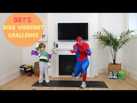 Kids Home Workout Challenge - Day 5