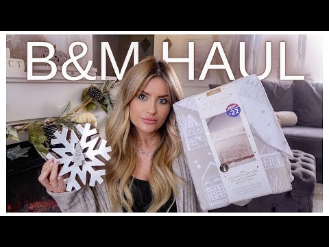 B&M CHRISTMAS HAUL & SHOP WITH ME ❄️ + SAVE MONEY WITH COUPERT 💰