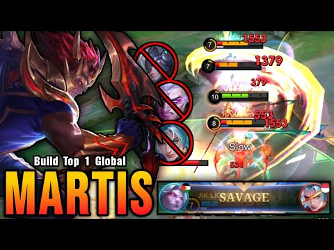 Auto SAVAGE!! You Must Try This Build for Martis Insane 25 Kills! - Build Top 1 Global Martis ~ MLBB