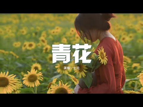 七元 - 青花 (恍恍惚惚 已經隔世)『緊緊握着 青花信物 信守着承諾，離別總在 失意中度過，記憶油膏 反覆塗抹無法癒合的傷口，你的回頭 划傷了沉默。』【動態歌詞MV】