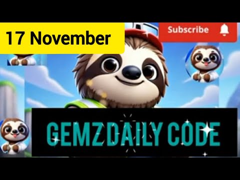 Gemz Daily Code Today 17 November | 17 November Gemz Daily Code | Gemz Daily Combo