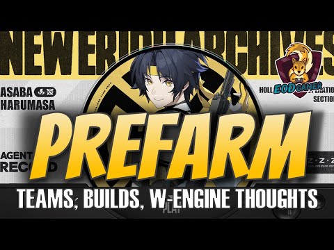 Harumasa Prefarm Thoughts in Zenless Zone Zero (Build, Teams, W-Engine) | Asaba Harumasa ZZZ