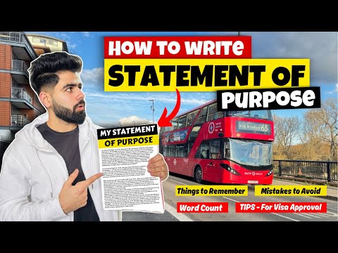 My SOP for UK STUDY VISA🇬🇧| How to write PERFECT Statement of Purpose ( SOP ) for UK Student Visa