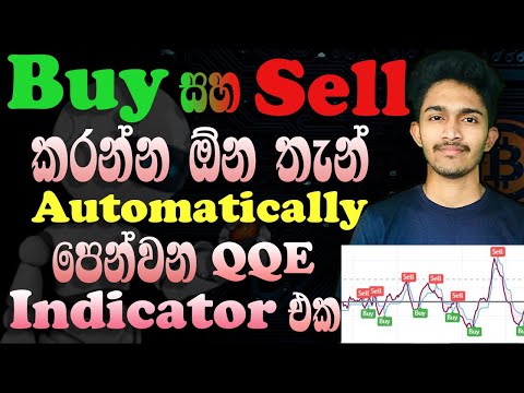 QQE Indicator | Buy සහ Sell කරන්න ඕන තැන් Auto ම පෙන්වන indicator එක | Trading View | Crypto Trading