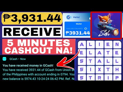 LEGIT NGA! FREE ₱3,931.44 GCASH 5MINS RECEIVE NA SPACE WORDS APP REVIEW LEGIT EARNING APP GCASH