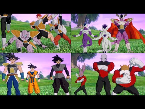 Dragon Ball Sparking Zero - All Unique Team Select Dialogues