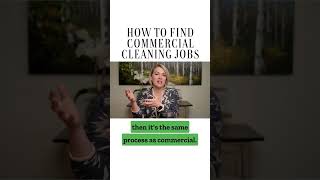 How to Find Commercial Cleaning Clients #shorts