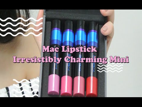 SWATCH | Mac Lipstick Irresistibly Charming Mini