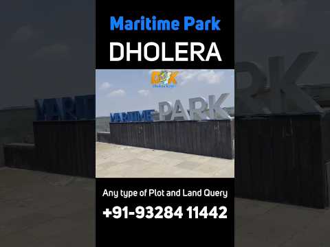 Maritime Park Activation Area Dholera SIR #dholera #dholerasmartcity #dholerariverfront #dholerakeya