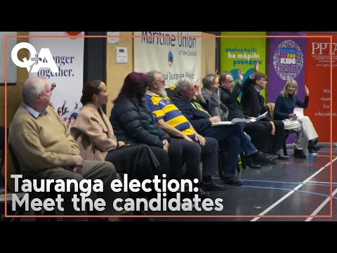 Meet the colourful characters in Tauranga's local election | Q+A 2024