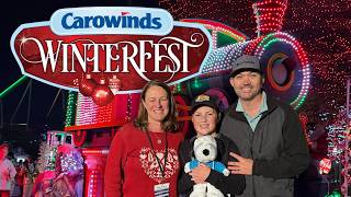 Carowinds Winterfest 2024 Tour | NEW Food, Shows, Christmas Parade & Lights!