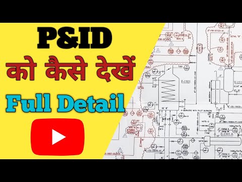 P&ID Drawing Kaise Dekhe How To Read PEFS Drawing Symbol Pipe Size Valve Symbole Specifications