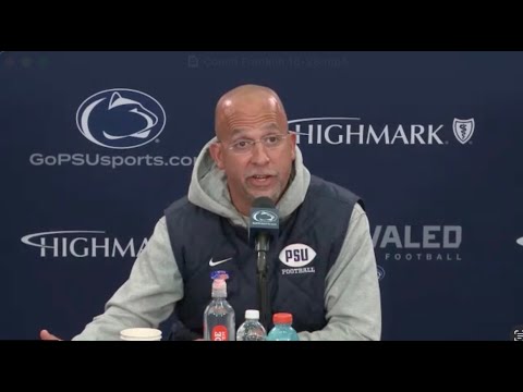 Everything James Franklin Said Today About Ohio State