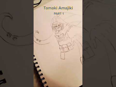 Amajiki Tamaki Speeddraw #fyp #mha #bnha #tamaki #amajiki #myheroacademia #anime #art