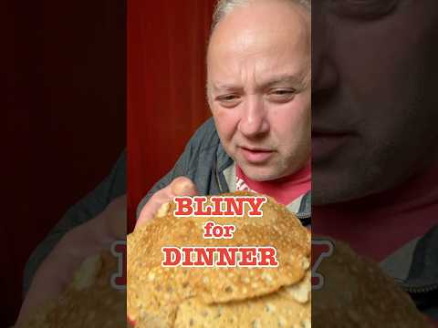 Bliny for Dinner #crazyrussiandad #bliny #russianfood #russia #russian #dinnerideas #dinner #ussr