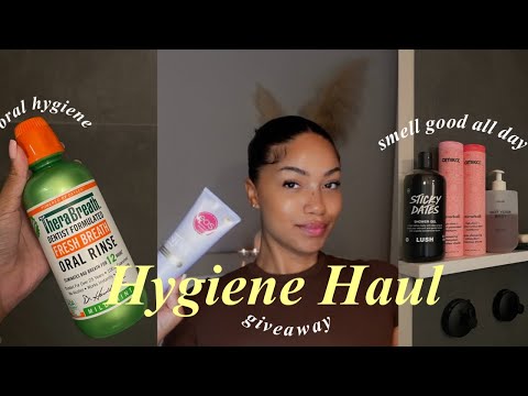 HUGE Hygiene Haul!? Must Have Hygiene Products! | Back To School Giveaway | Nia Kajumulo