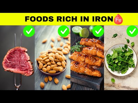 Anemia Diet - Foods Rich In Iron For Anemia |Richest Food Sources Of Iron