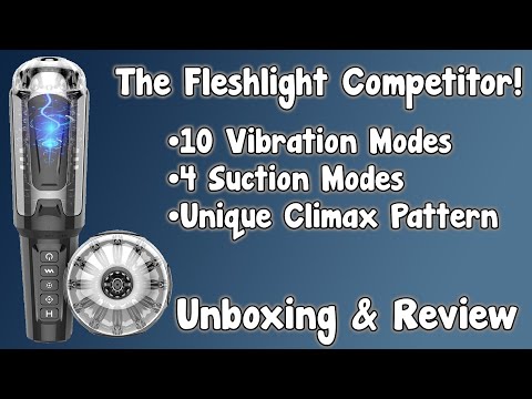 Ultimate Pleasure: Male Masturbator with 4 Suction & 10 Vibration Modes!