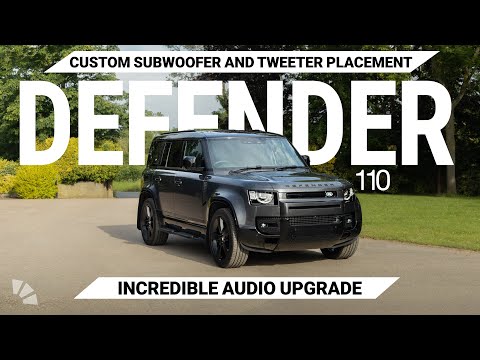 Defender Sound System Upgrade with Audison and Hertz