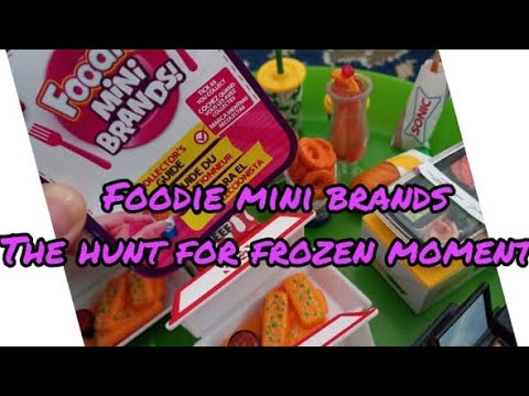 Foodie Mini Brands Unboxing | The Hunt for Frozen Minis