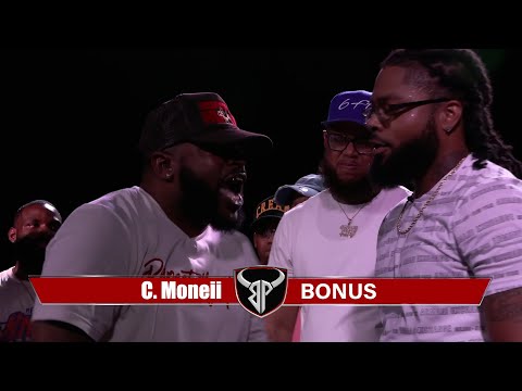 BONUS vs C MONEII rap battle hosted by John John Da Don | BULLPEN BATTLE LEAGUE