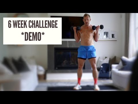 Full Body Dumbbell Workout At Home For WEIGHT LOSS | 6 WEEK LEAN CHALLENGE