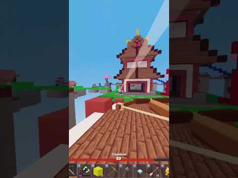 My Aim Is Cracked.. (Roblox Bedwars)